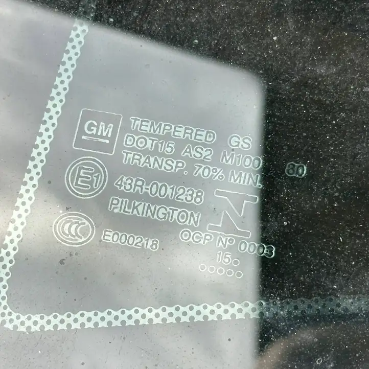 Chevrolet Camaro (2018 - ) 23410775 Заднее боковое стекло — фото 7