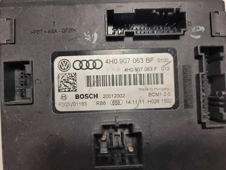 Audi A6 C7 (2011 - 2014) 4H0907063BF Модуль комфорта — фото 3