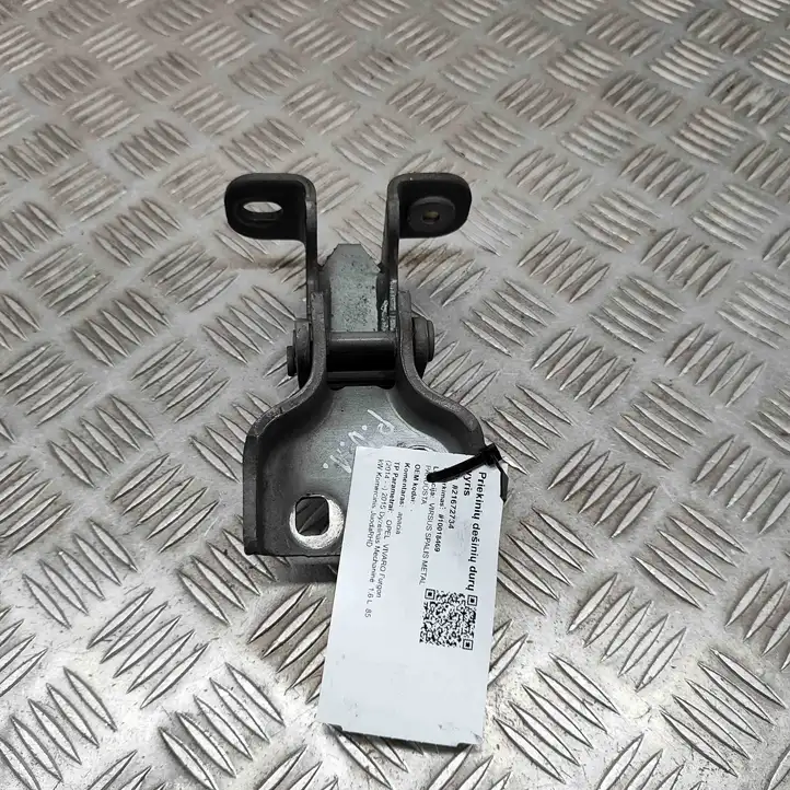 Opel Vivaro (2014 - 2018) 804005400R Верхняя петля передней двери — фото 6