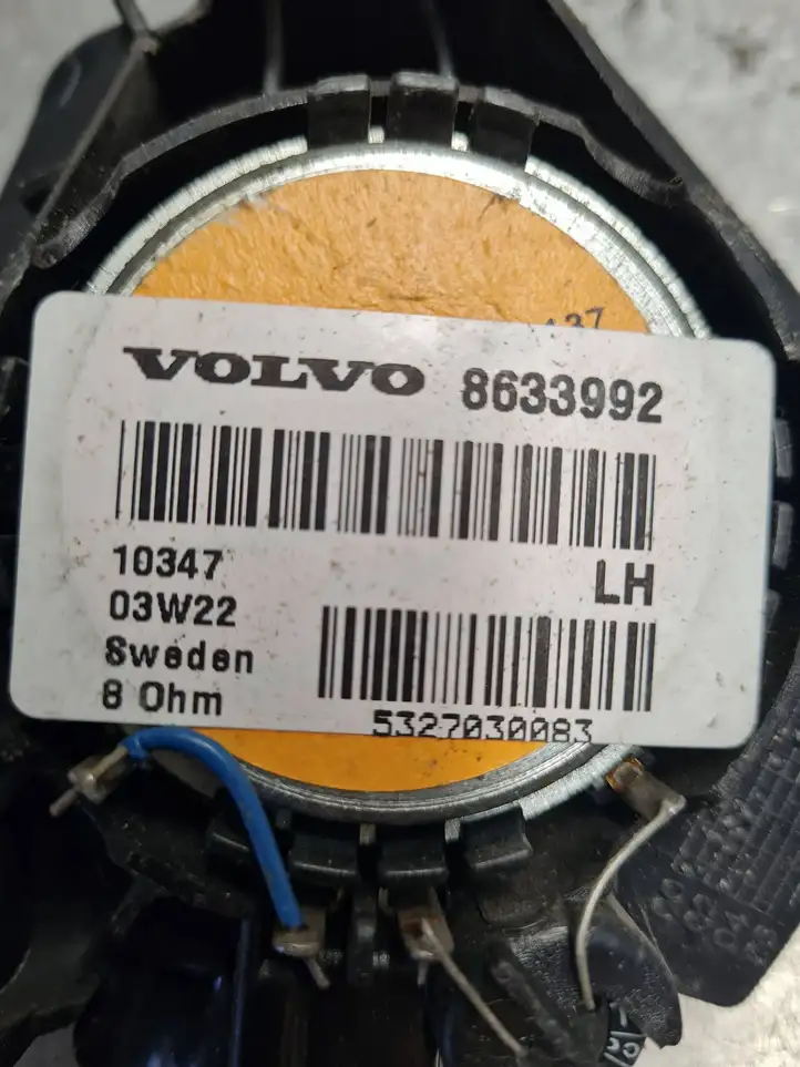 Volvo V70 (2000 - 2004) 8633992 Динамики передних дверей — фото 3
