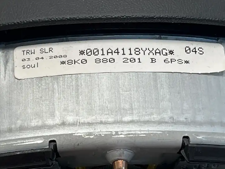 Audi A4 S4 B8 8K (2011 - 2015) 8K0880201B Подушка безопасности руля — фото 3