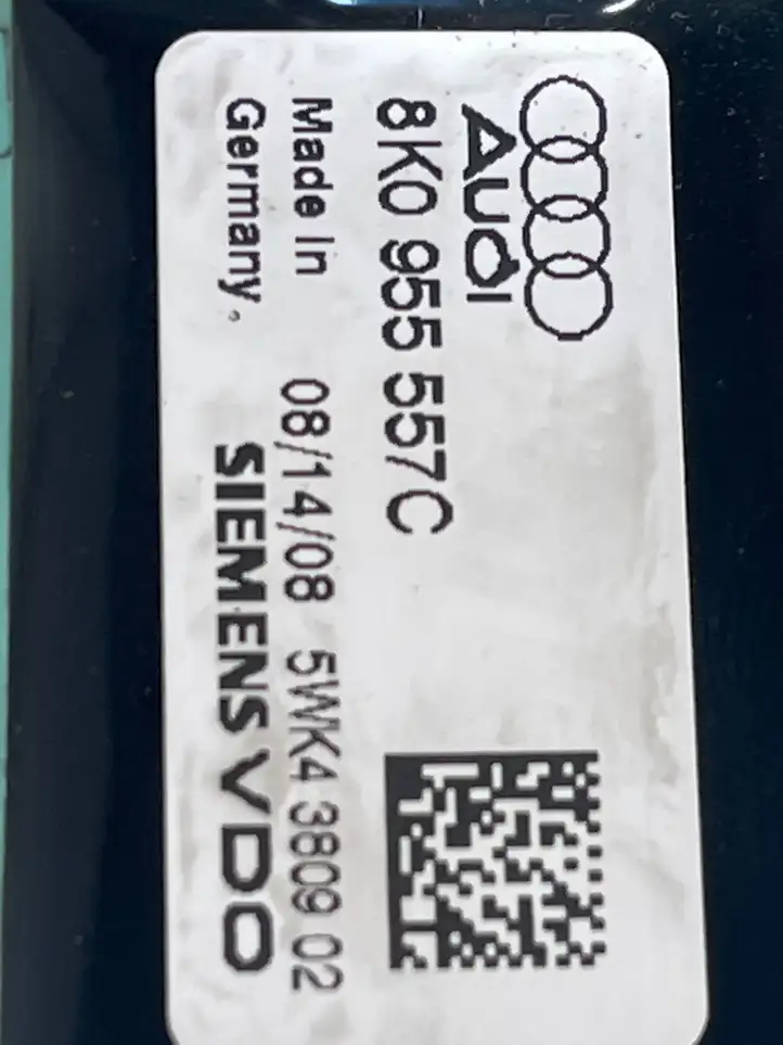Audi A4 S4 B8 8K (2011 - 2015) 1K0955557C Датчик удара SRS — фото 3