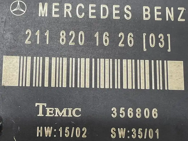 Mercedes-Benz E W211 (2002 - 2009) 2118201626 Блок управления дверью — фото 6