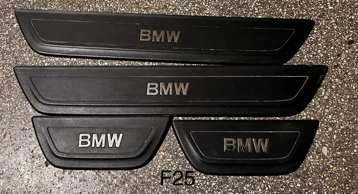 BMW X3 F25 (2010 - 2017) Внутренняя обшивка порога (комплект) — фото 1
