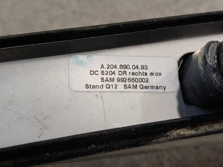 Mercedes-Benz C W204 (2007 - 2014) A2048900493 Рейлинги крыши — фото 10