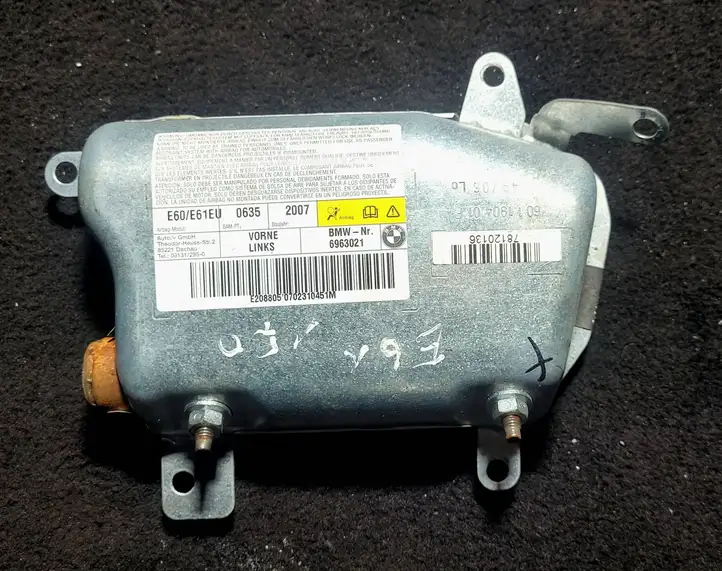 BMW 5 E60 E61 (2004 - 2010) 6963021 Подушка безопасности двери — фото 1