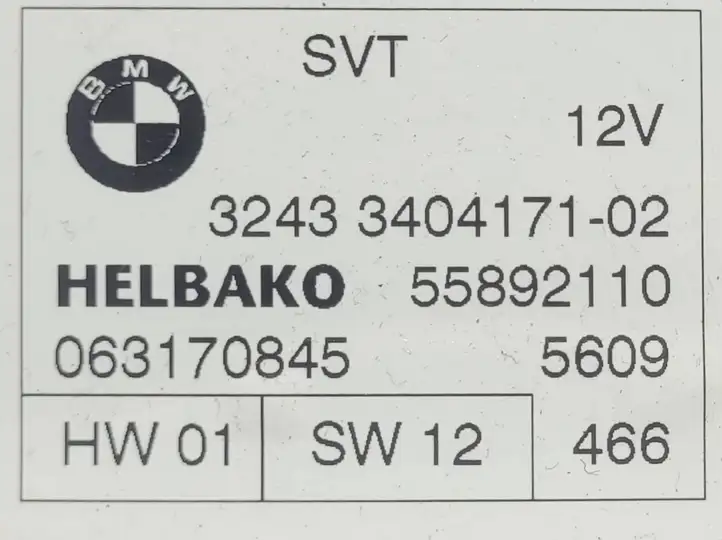 BMW X3 E83 (2003 - 2010) 063170845 Прочие блоки управления — фото 3