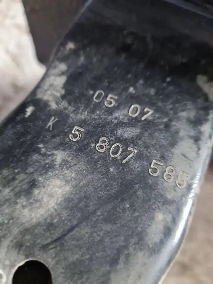 Volkswagen Jetta V (2005 - 2010) 1K5807585 Усилитель заднего бампера — фото 4
