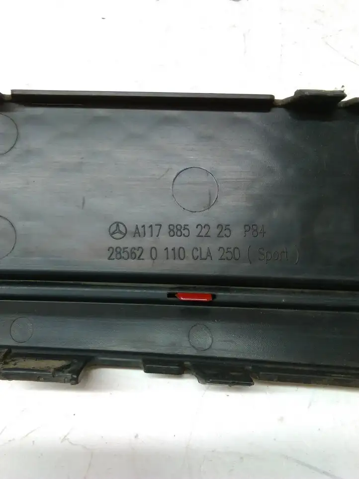 Mercedes-Benz CLA C117,X117,W117 (2013 - 2019) A1178852225 Нижняя часть переднего бампера — фото 6
