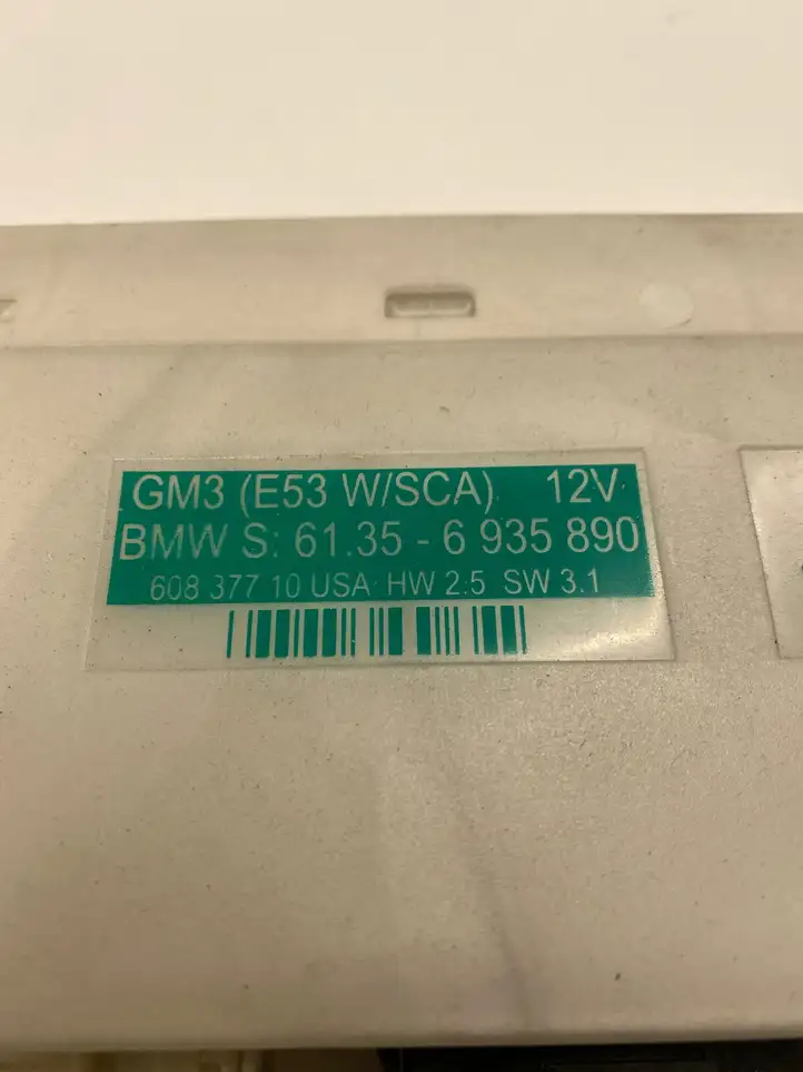 BMW X5 E53 (1999 - 2006) 6935890 Модуль комфорта — фото 4