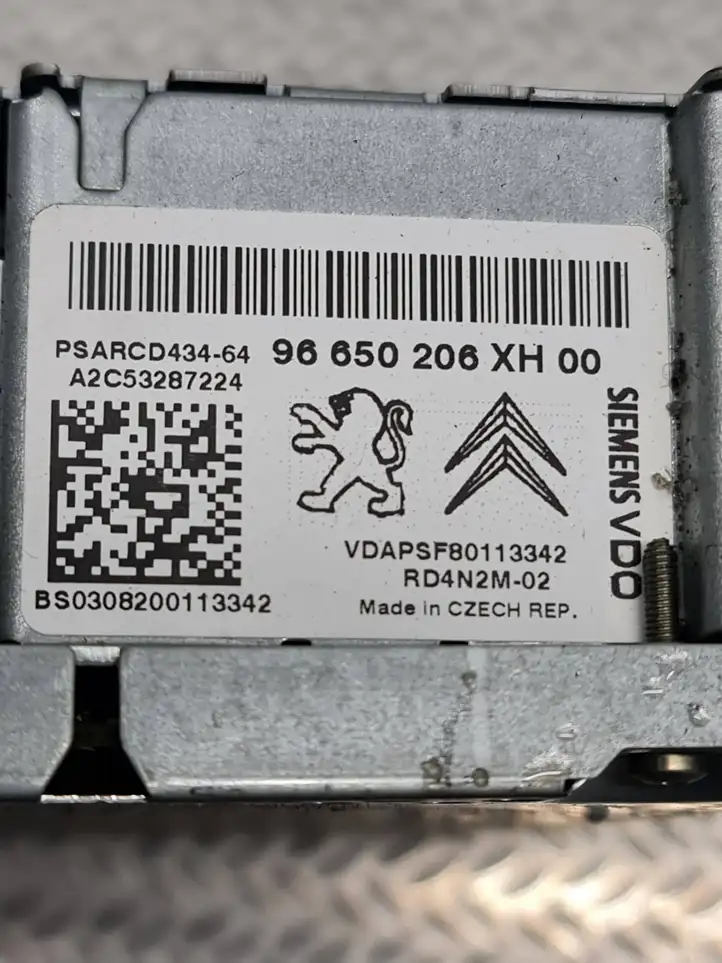 Peugeot 308 (2007 - 2013) 96650206 Магнитола / мультимедийная система — фото 5