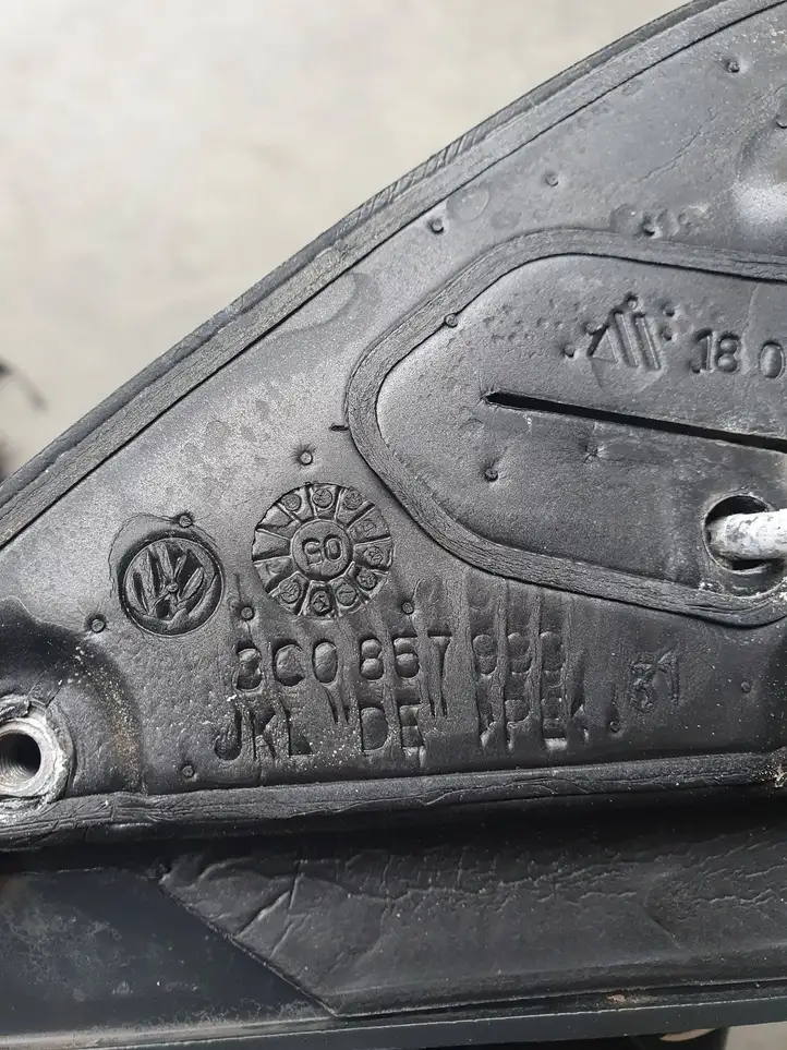 Volkswagen PASSAT B6 (2005 - 2010) 3C0857933 Боковое зеркало с электроприводом — фото 5