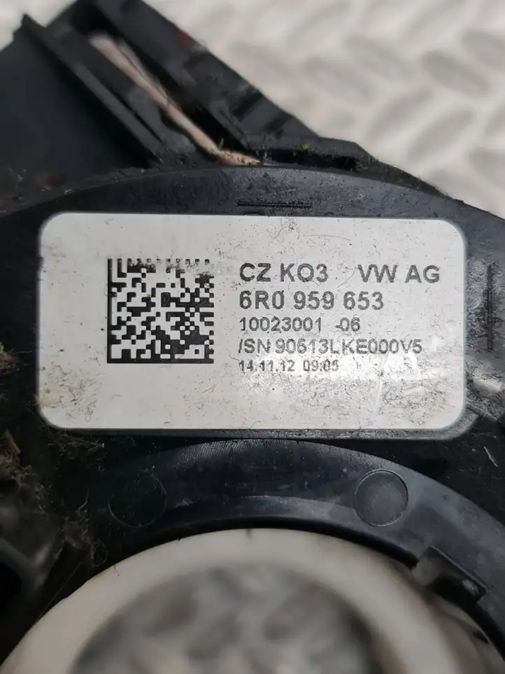 Skoda Roomster (5J) (2010 - 2015) 6R0959653 Контактное кольцо SRS — фото 5