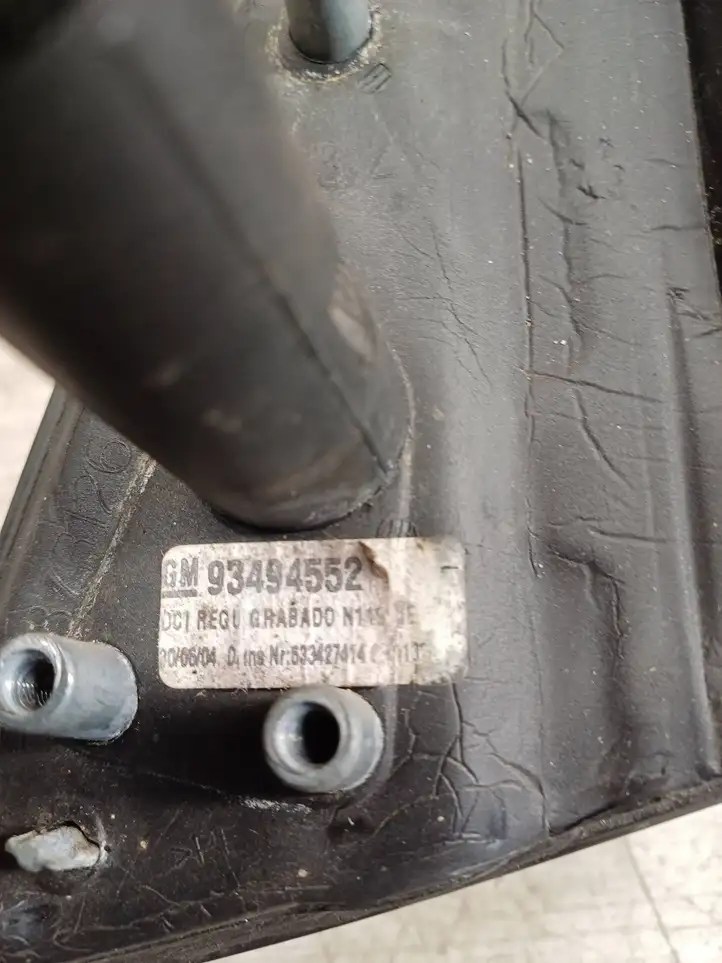 Opel Meriva A (2002 - 2006) 93494552 Боковое зеркало механическое — фото 6