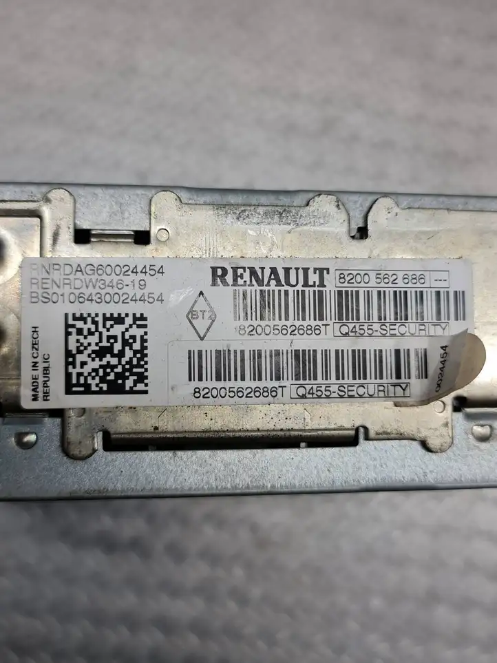 Renault Scenic II - Grand scenic II (2006 - 2009) 8200562686 Магнитола / мультимедийная система — фото 6