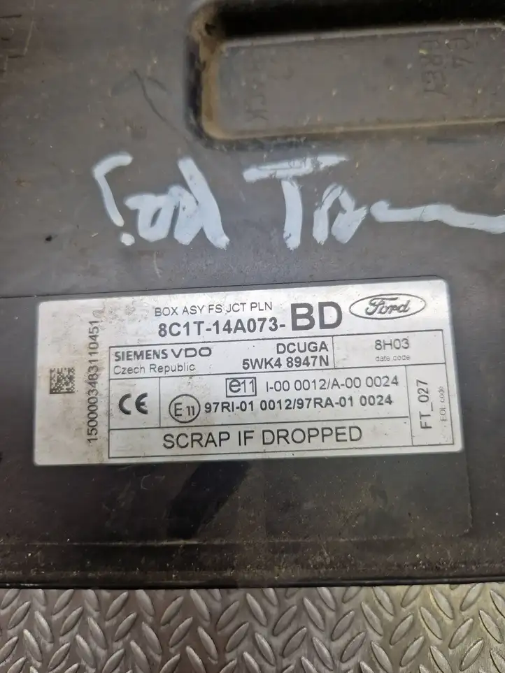 Ford Transit (2006 - 2013) 5WK48947N Модуль комфорта — фото 4