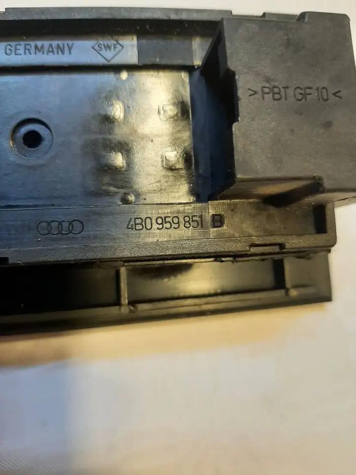Audi A6 S6 C5 4B (1997 - 2001) 4B0959851B Блок кнопок стеклоподъемников — фото 5