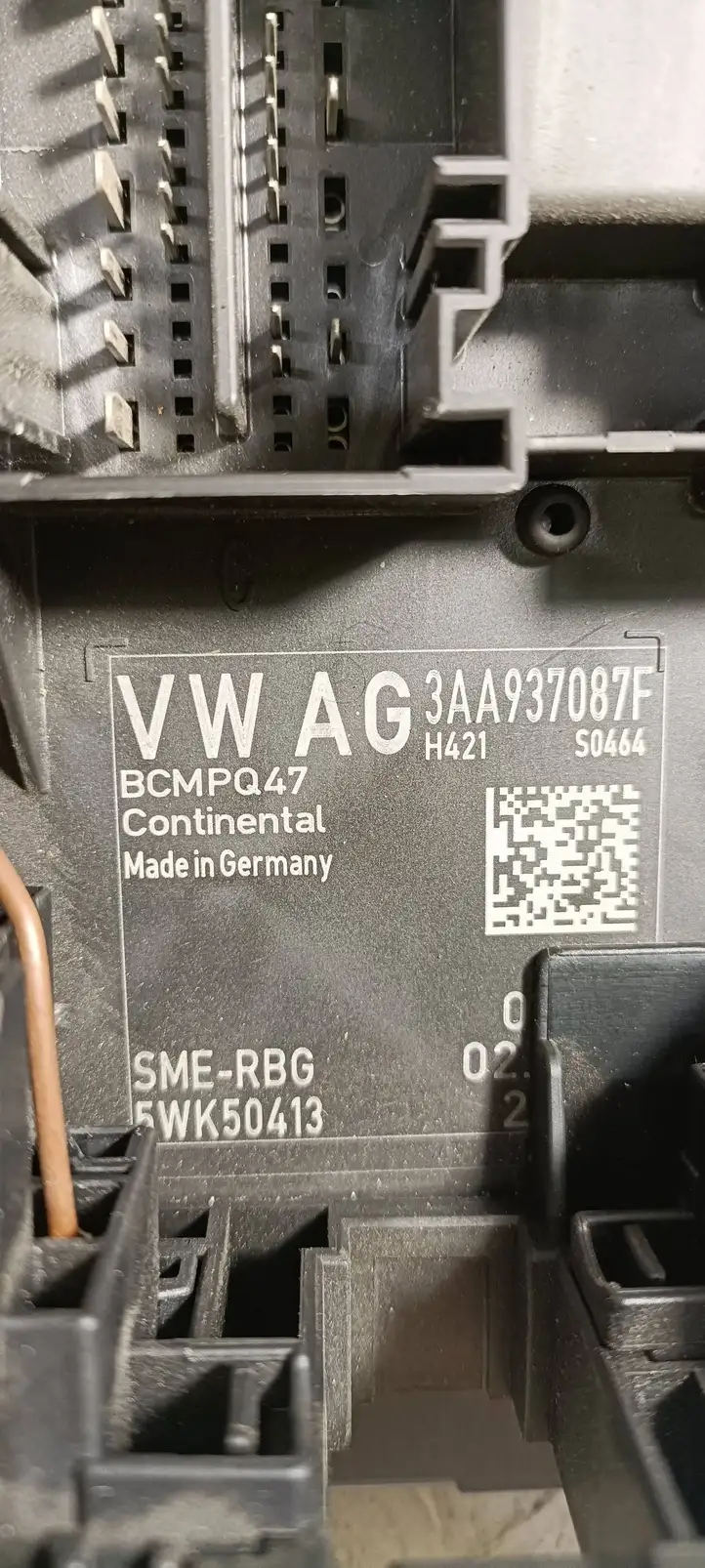 Volkswagen PASSAT B7 (2011 - 2014) 3AA937087F Модуль комфорта — фото 4