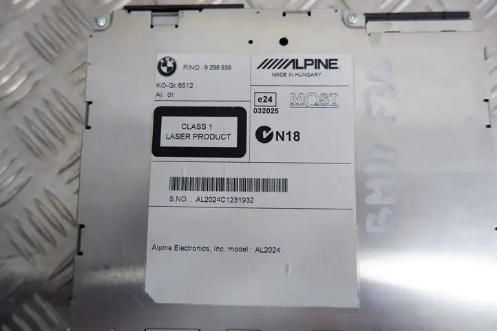 BMW 3 F30 F35 F31 (2012 - 2018) 9298939 Магнитола / мультимедийная система — фото 4
