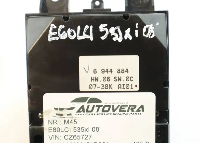 BMW 5 E60 E61 (2004 - 2010) 6944884 Контроллер мультимедийной системы — фото 6
