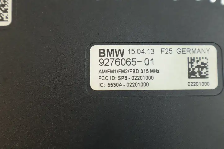 BMW X3 F25 (2010 - 2017) 9276065 Радиоантенна — фото 2
