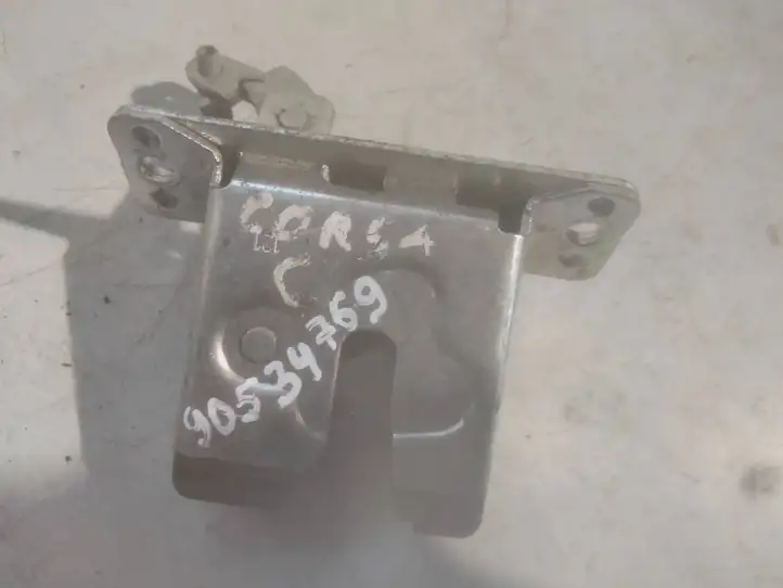 Opel Corsa C (2003 - 2006) 90534762 Замок крышки багажника — фото 2