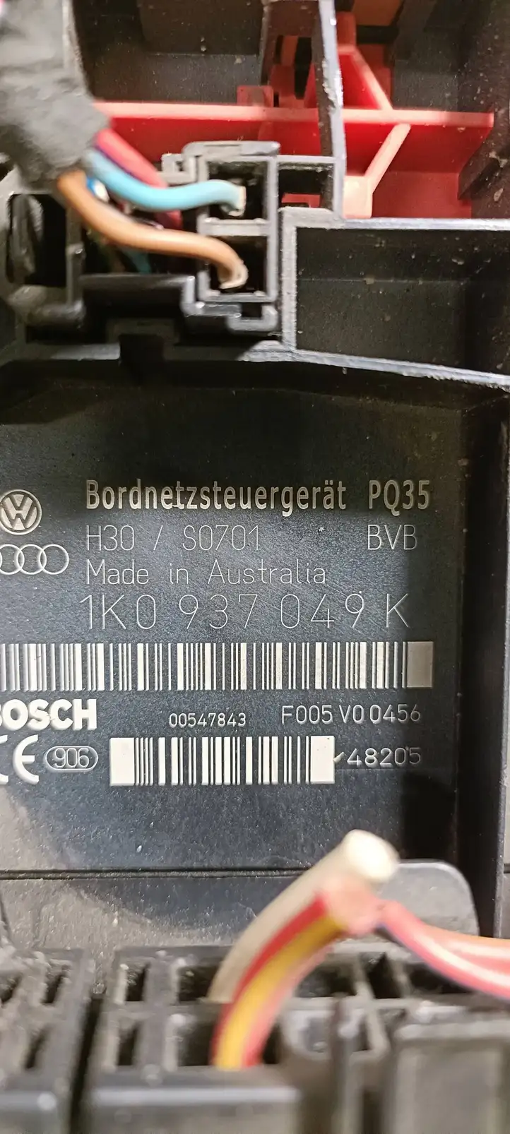 Volkswagen Caddy (2004 - 2010) 1K0937049K Модуль комфорта — фото 4