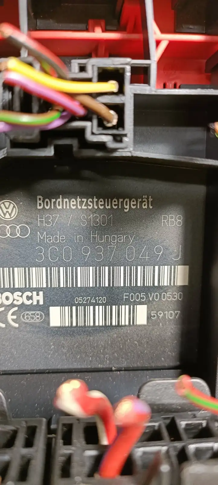 Volkswagen PASSAT B6 (2005 - 2010) 3C0937049J Модуль комфорта — фото 4