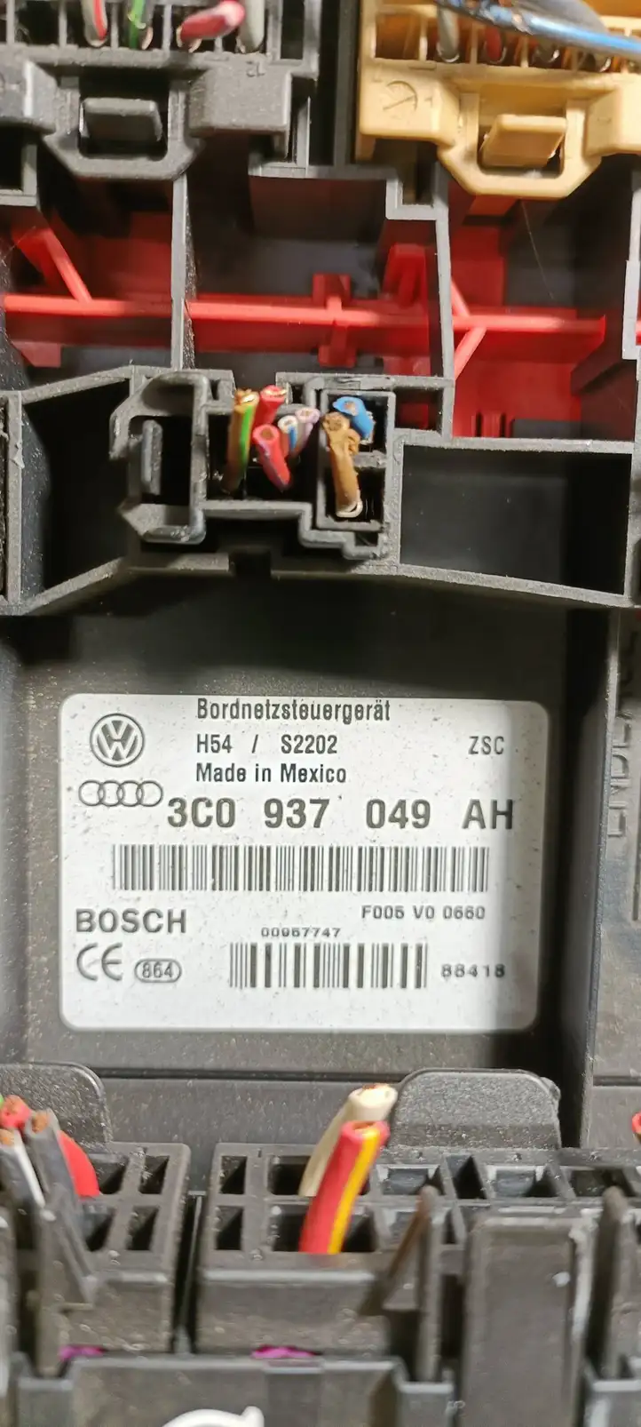 Volkswagen Golf VI (2009 - 2013) 3C0937049AH Модуль комфорта — фото 4