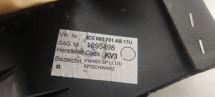 Volkswagen PASSAT B6 (2005 - 2010) 3C0885701AB Прочие детали салона — фото 5