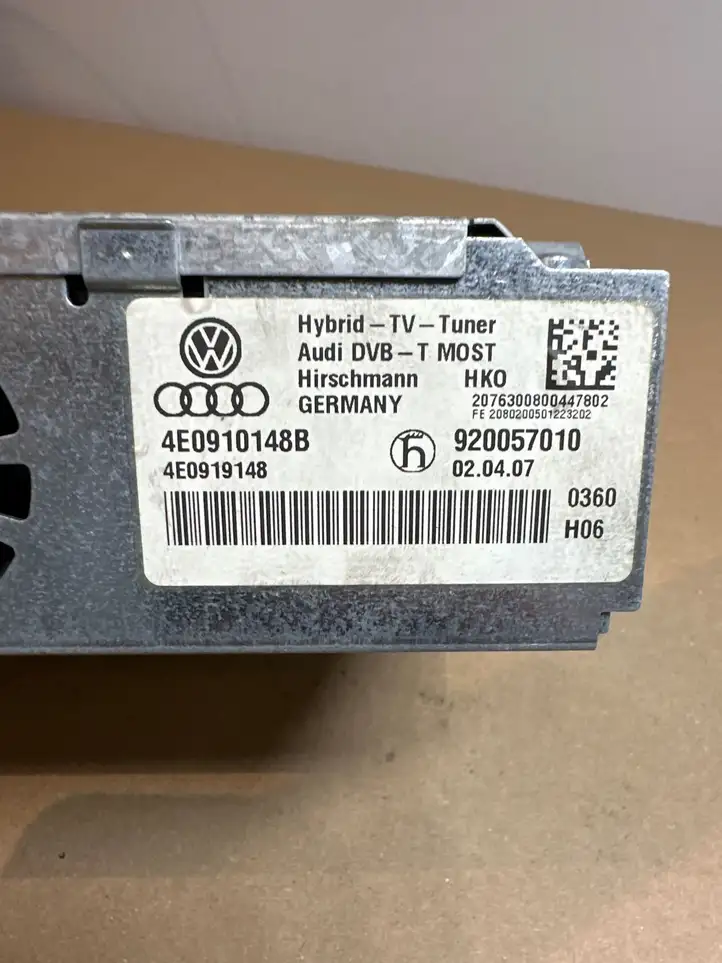Audi A6 Allroad C6 (2006 - 2008) 4E0910148B Модуль управления видео — фото 4