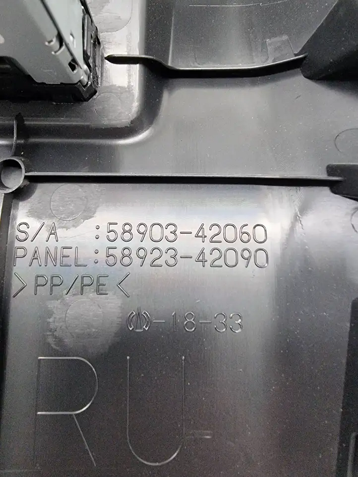 Toyota RAV 4 (XA50) (2018 - ) 5892342090 Задний воздушный дефлектор — фото 5