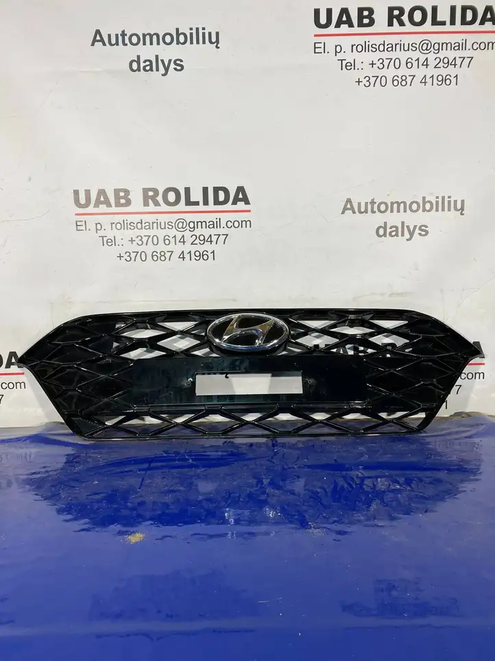 Hyundai i20 (BC3 BI3) (2020 - ) 86351Q0200EB Верхняя решетка радиатора — фото 1