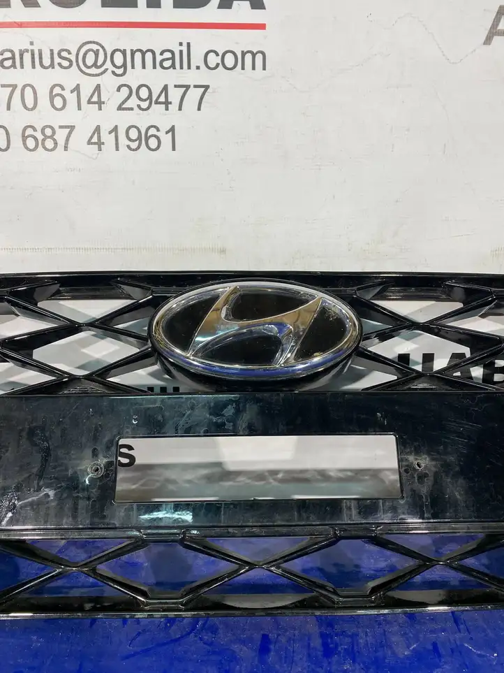 Hyundai i20 (BC3 BI3) (2020 - ) 86351Q0200EB Верхняя решетка радиатора — фото 6