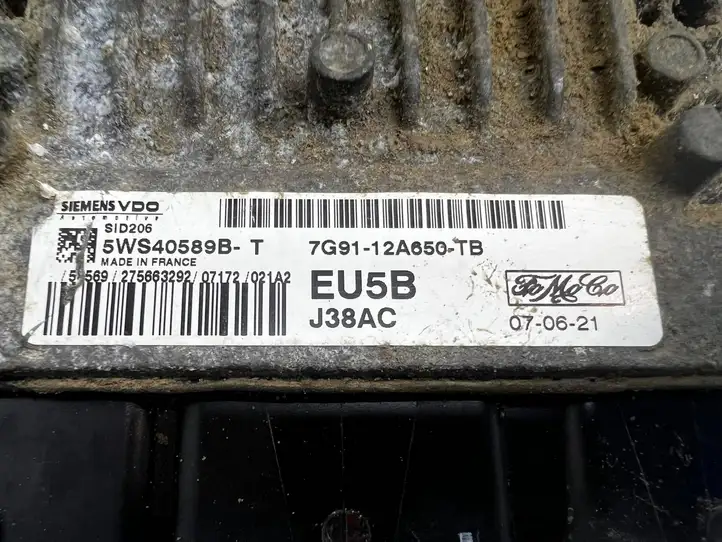 Ford S-MAX (2006 - 2010) 7G9112A650TB Блок управления двигателем (ЭБУ) — фото 4