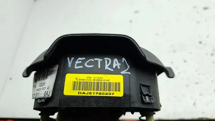 Opel Vectra C (2002 - 2005) 13112816 Подушка безопасности руля — фото 3