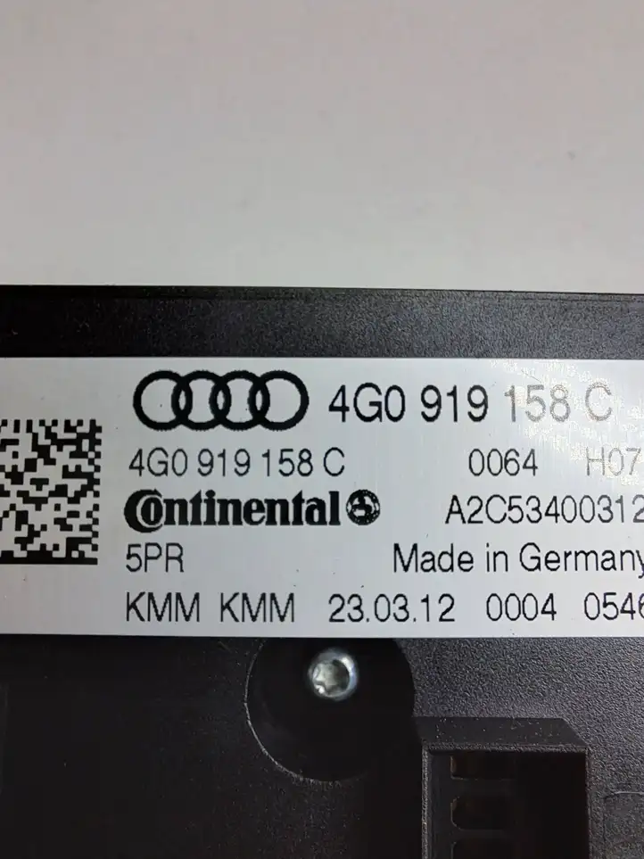 Audi A6 C7 (2011 - 2014) 4G0919158C Блок управления климат-контролем — фото 3