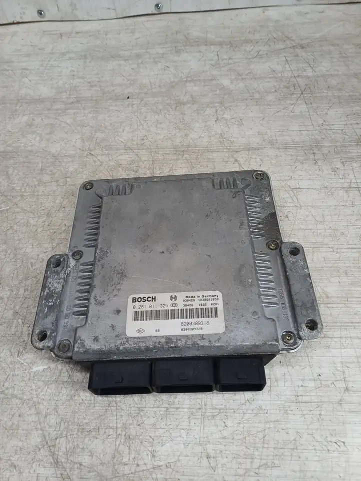 Renault Laguna II (2001 - 2005) 8200309318 Блок управления двигателем (ЭБУ) — фото 1