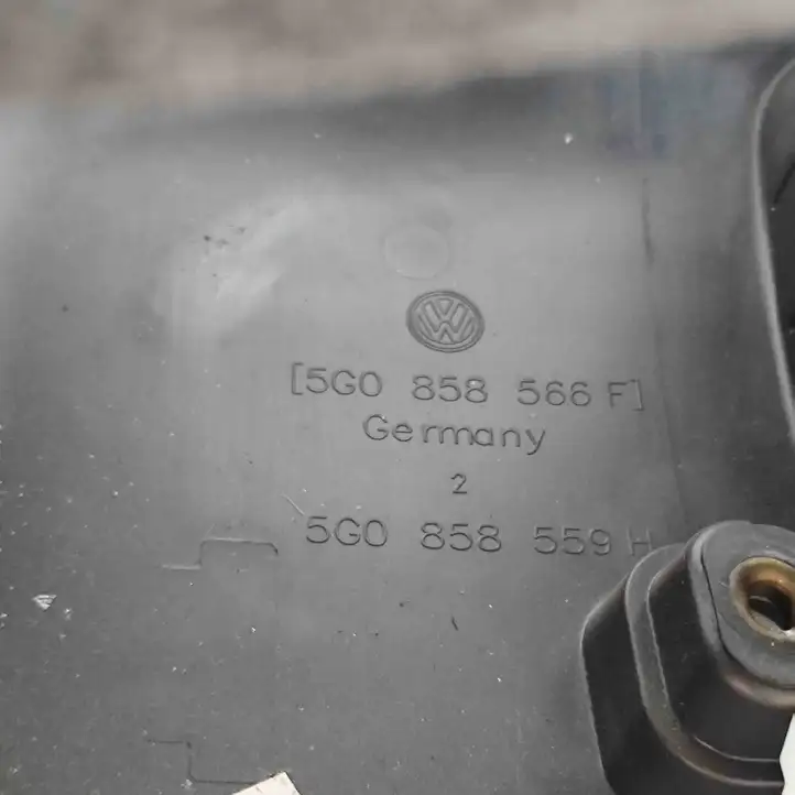 Volkswagen Golf VII (2013 - 2019) 5G0858566F Обшивка рулевой колонки — фото 8