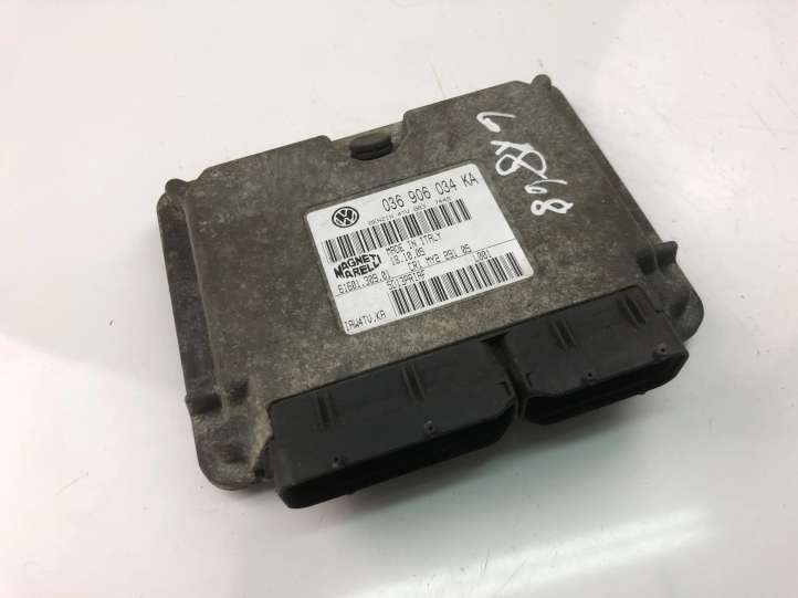 036906034KA Volkswagen Polo III 6N 6N2 6NF Galios (ECU) modulis