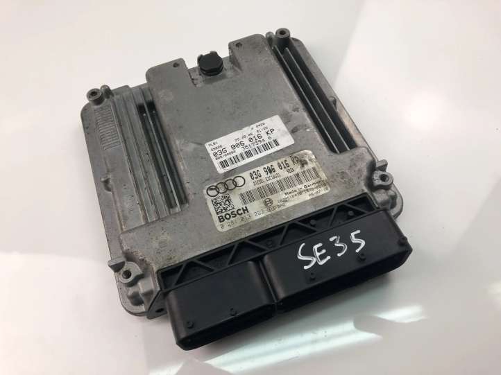 03G906016KP Audi A4 S4 B7 8E 8H Galios (ECU) modulis