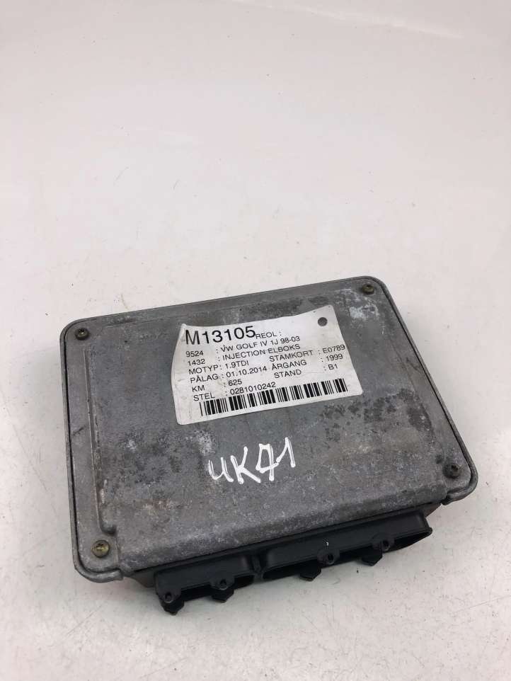 038906018GS Volkswagen Golf IV Galios (ECU) modulis