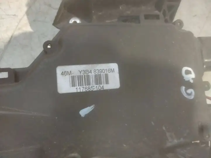 Skoda Superb B5 (3U) (2001 - 2008) Y3B4839016M Замок задней двери — фото 4