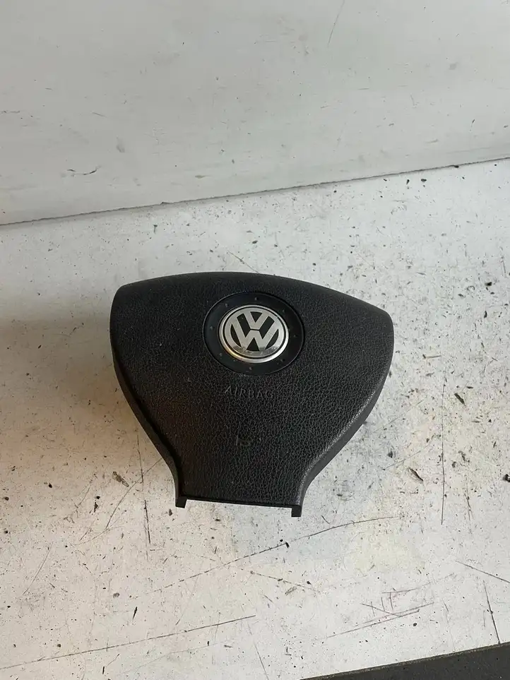 Volkswagen Touran I (2003 - 2010) 6071053C03 Подушка безопасности руля — фото 1