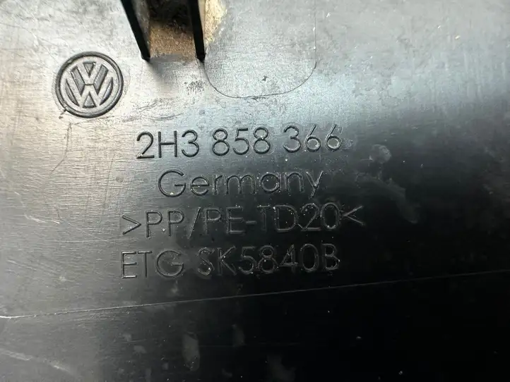 Volkswagen Amarok (2016 - 2023) 2H3858366 Нижняя отделка панели приборов — фото 5