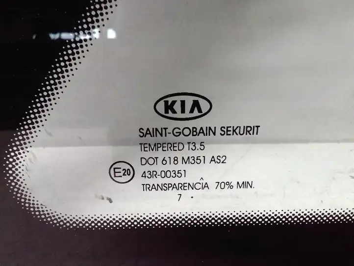 Kia Ceed (2006 - 2010) Заднее боковое стекло — фото 4