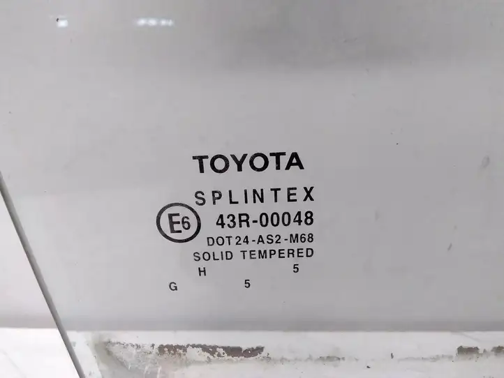 Toyota Avensis T250 (2003 - 2006) Стекло задней двери — фото 2