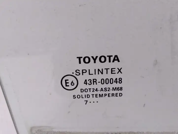 Toyota Avensis T250 (2006 - 2009) Стекло задней двери — фото 2