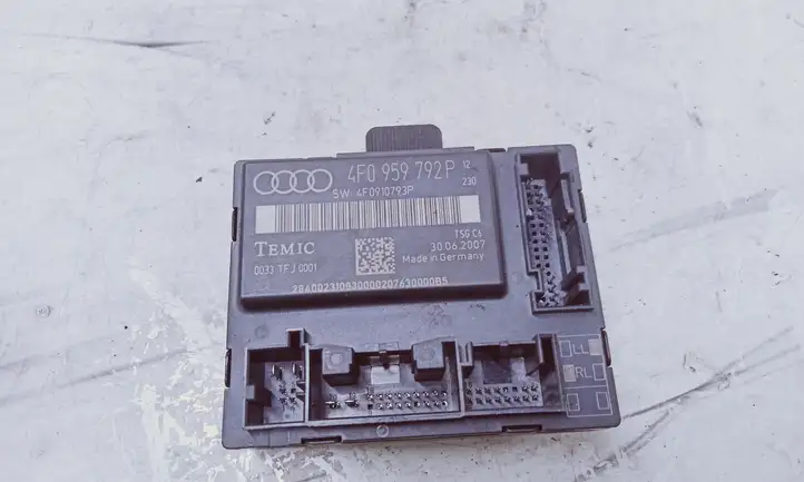 Audi A6 Allroad C6 (2006 - 2008) 4F0959792P Блок управления дверью — фото 1