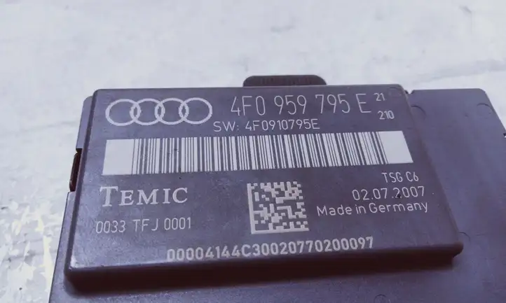 Audi A6 Allroad C6 (2006 - 2008) 4F0959795E Блок управления дверью — фото 3